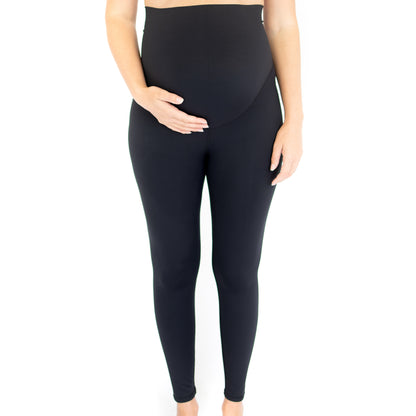 Emama Maternity Leggings - Black - Full Length